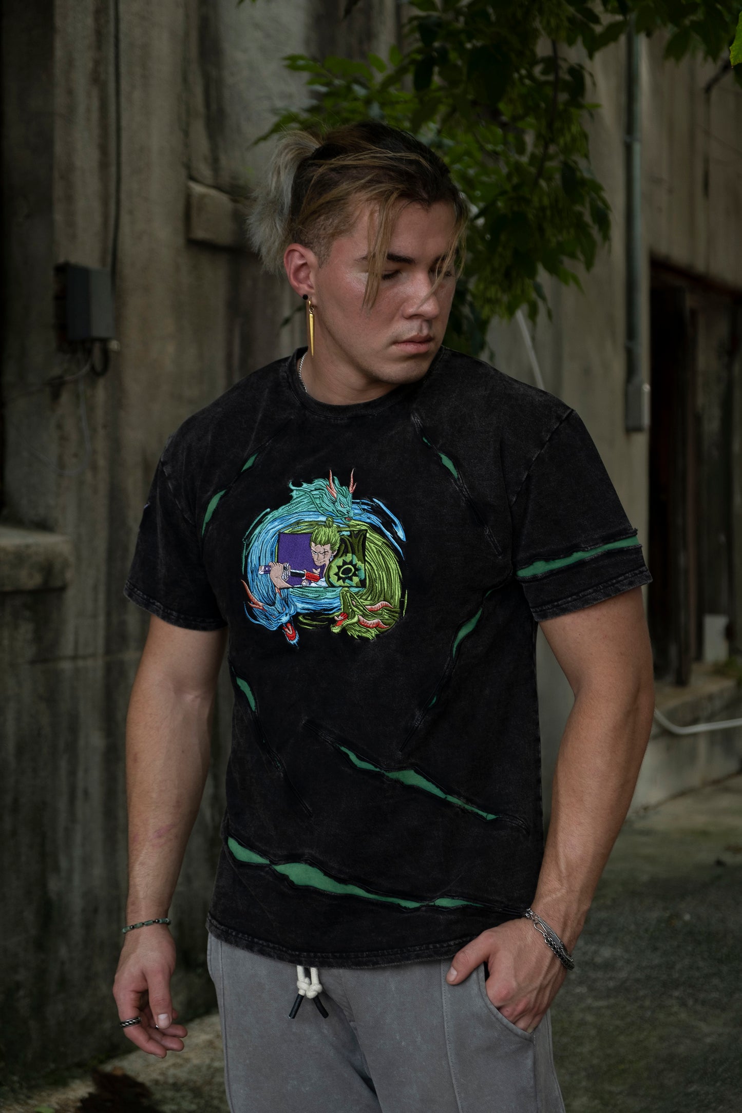 One Piece Zoro Dragon Twister Shirt