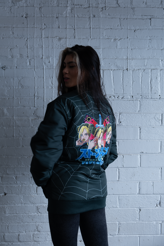 Jojos Bizarre Adventure Jolyne Reversible Bomber