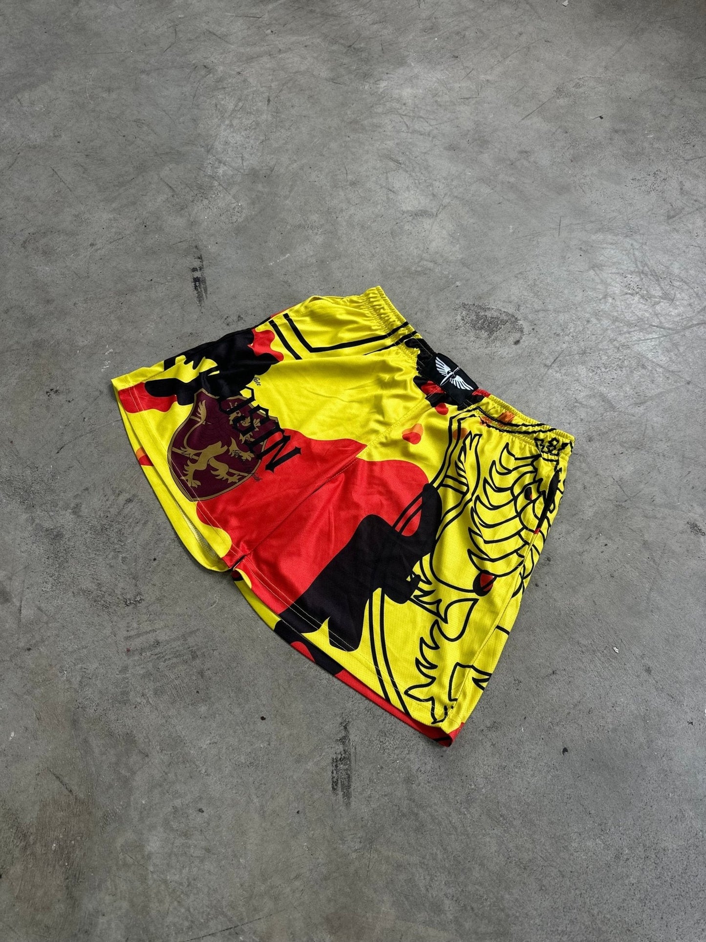 BC Crimson Lion Shorts - NOXINBC Crimson Lion ShortsNOXINNOXIN