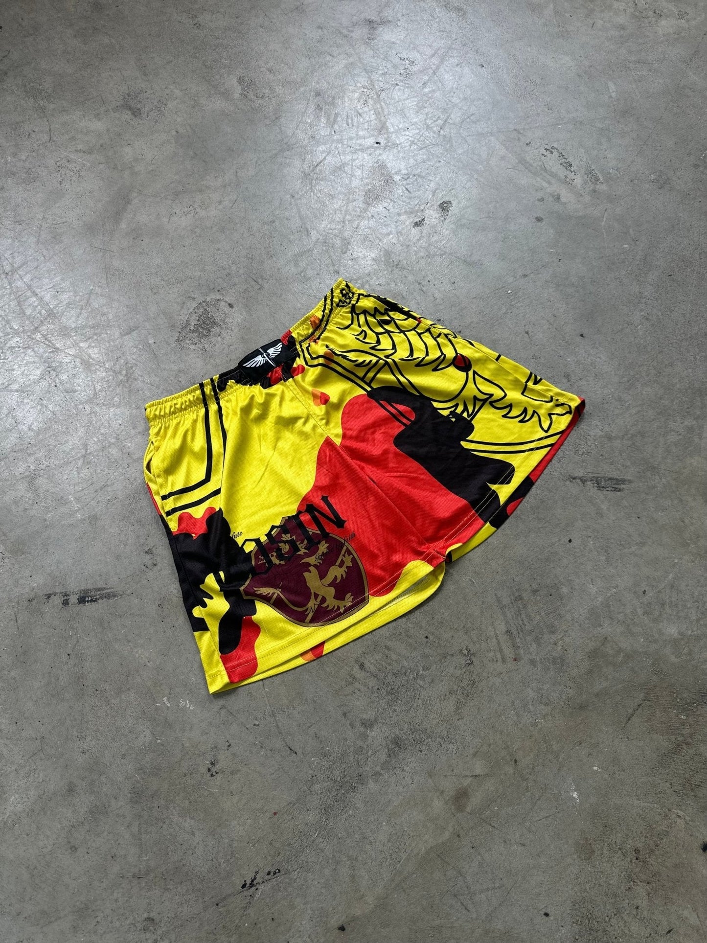 BC Crimson Lion Shorts - NOXINBC Crimson Lion ShortsNOXINNOXIN