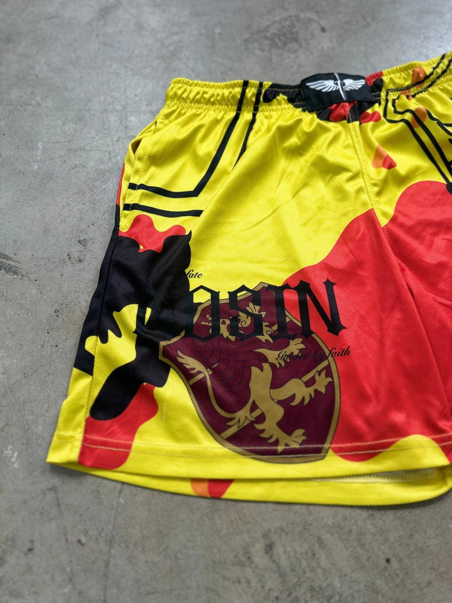 BC Crimson Lion Shorts - NOXINBC Crimson Lion ShortsNOXINNOXIN