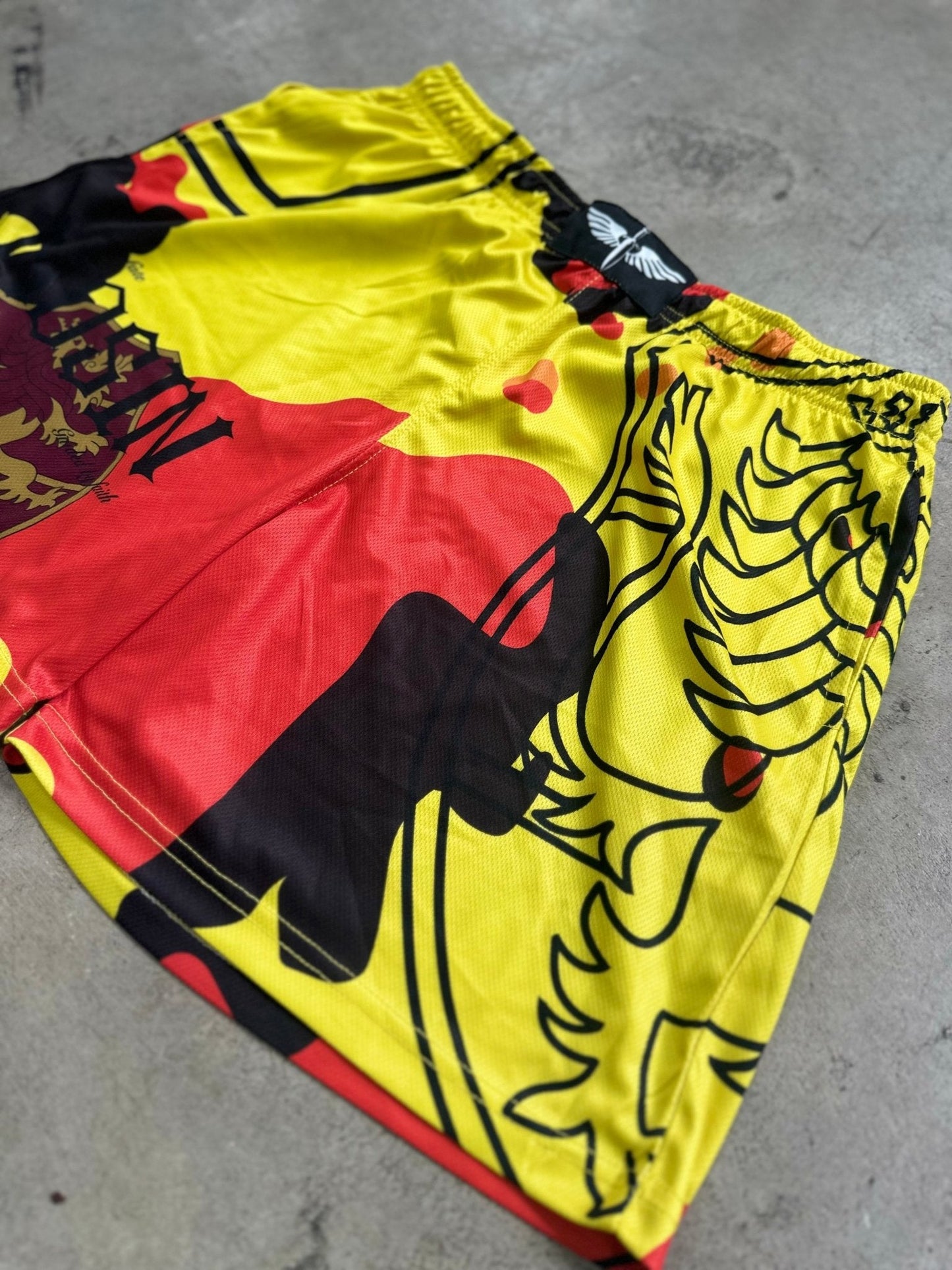 BC Crimson Lion Shorts - NOXINBC Crimson Lion ShortsNOXINNOXIN